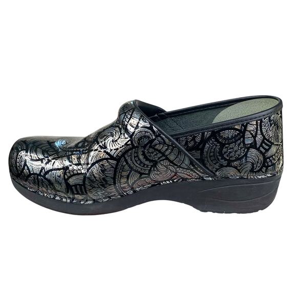 Dansko Women’s XP Professional Grey Black Fossilized Clog Size 42 US 11.5/12 - Picture 2 of 10